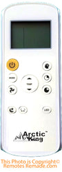 Arctic King Air Conditioner Remote