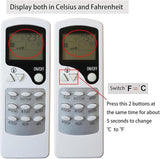 Replacement Remote for QUIETSIDE - Model: ZHF