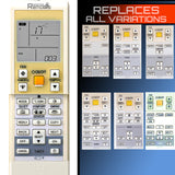 One for all - Daikin Air Conditioner Remote Models A & FTX (MFDNBLV1)