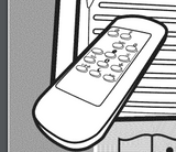 Replacement Carrier Air Conditioner Remote (NoLCD)