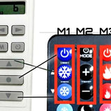 Remote for Velux Skylight Model: M4VEL7 - Photo is for reference only.