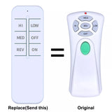Remote for Hampton Bay UC7080T