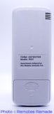 AC Remote For Springer Model: R031 (GW79037009)
