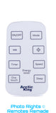 AC Remotes For Arctic King AirCon Remote
