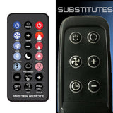 AEONAIR IDYLIS DANBY REMOTE CONTROL for PORTABLE A/C DEHUMIDIFIER