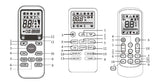 Master Universal Air Conditioner Remote - For All Hyundai Models - Ever