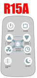 Replacement Remote for Danby - Model: R15 A/B/C | Remotes Remade | Danby