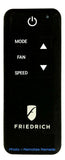 Friedrich Air Con Remote Model 62601083 XYX-0601