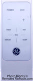 AC Remote for  GE | General Electric WJ26X25977 AKQ06LZG1