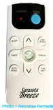 Air Conditioner Remote For SARASOTA Breeze A/C SB-08W